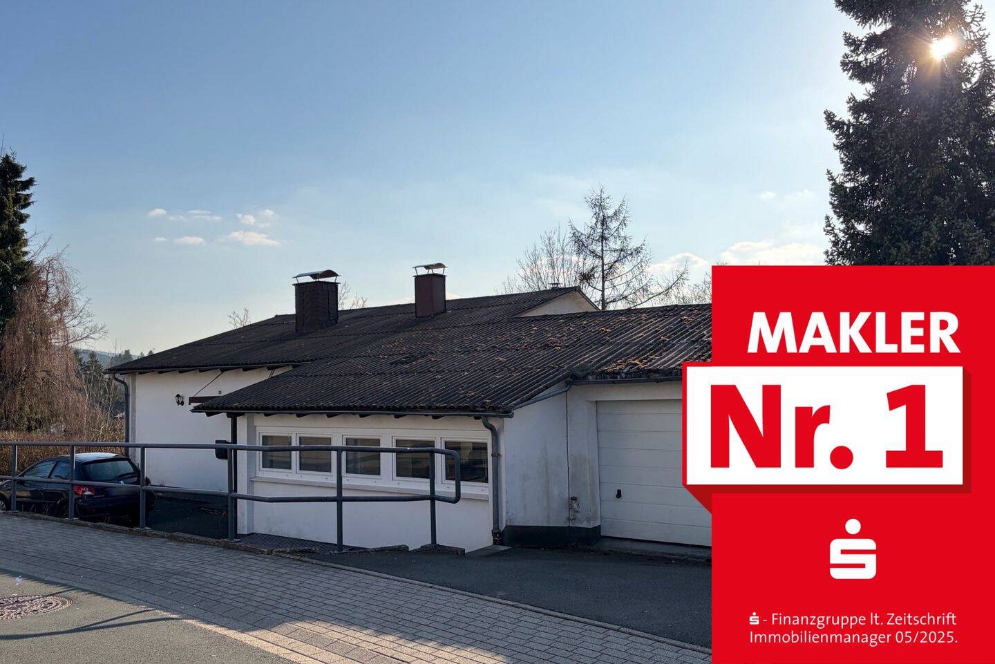 Immobilie in Erndtebrück - Für den geschickten Handwerker: Einfamilienhaus mit vielen Möglichkeiten! - Bild 0