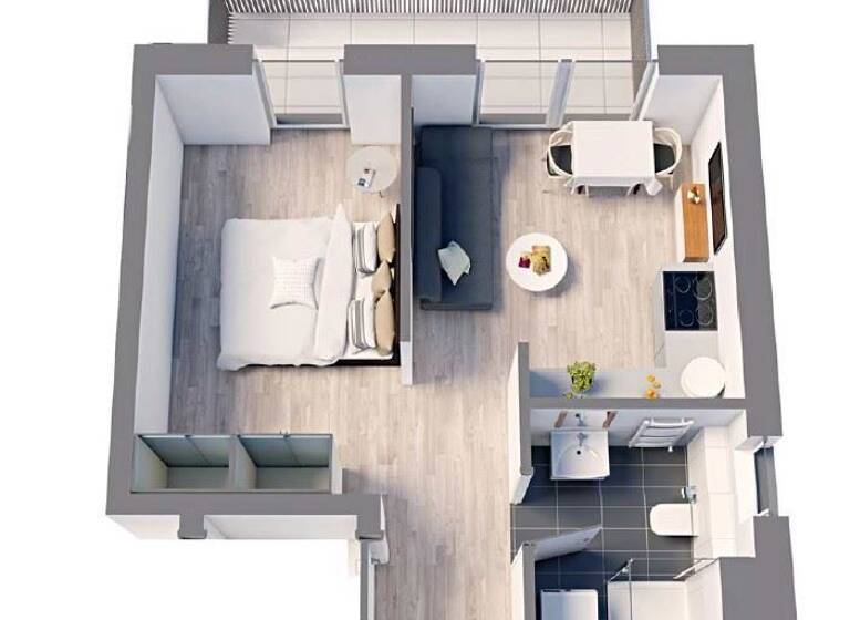 Wohnung zum Kauf - Neubau provisionsfrei als Kapitalanlage geeignet 416.000 € 2 Zimmer 36,1 m² Partenkirchen Garmisch-Partenkirchen 82467