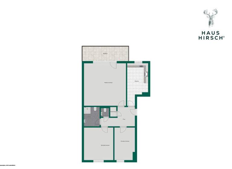 Wohnung zum Kauf 339.000 € 3 Zimmer 81 m² 2. Geschoss Lottbek Ammersbek 22949