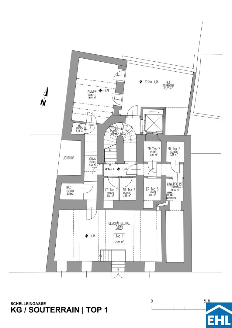 Ladenfläche zum Kauf 340.000 € 2 Zimmer Schelleingasse Wien 1040