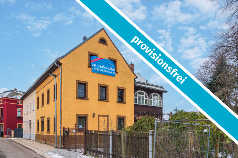 Doppelhaushälfte zum Kauf 175.000 € 12 Zimmer 250 m²<br/>Wohnfläche 950 m²<br/>Grundstück An der Stadtkirche 2 Limbach-Oberfrohna Limbach-Oberfrohna 09212