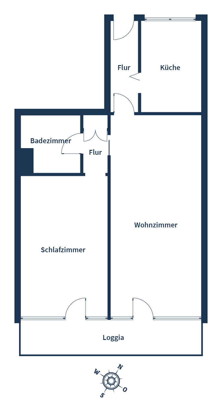 Wohnung zum Kauf 149.000 € 2 Zimmer 70 m²<br/>Wohnfläche 2.<br/>Geschoss Riedenburg Riedenburg 93339