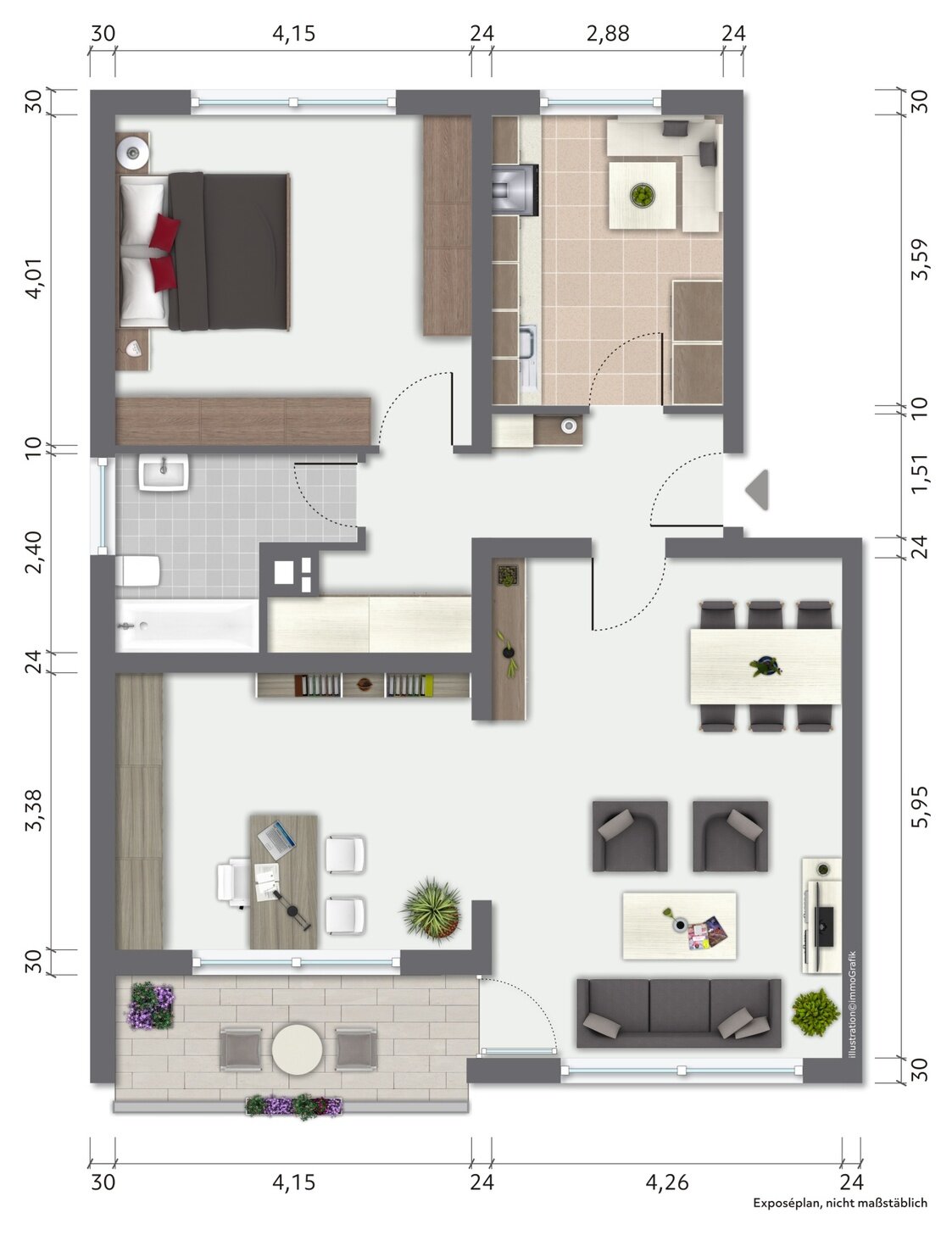 Wohnung zum Kauf 110.000 € 3 Zimmer 83,2 m²<br/>Wohnfläche 2.<br/>Geschoss Haspe-Süd Hagen 58135