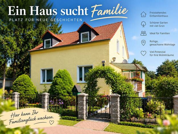 Einfamilienhaus zum Kauf 397.000 € 5 Zimmer 107 m² 1.078 m² Grundstück Schönwalde-Siedlung Schönwalde-Glien 14621