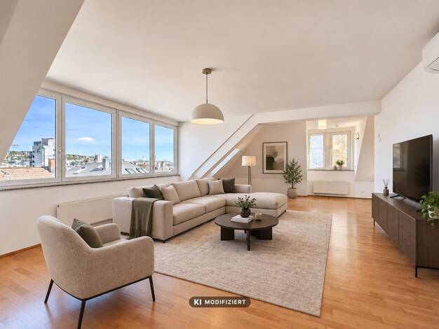 Maisonette zum Kauf 1.090.000 € 4,5 Zimmer 153,1 m² 5. Geschoss Mitte Stuttgart 70180