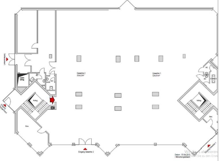 Laden zur Miete provisionsfrei 4.200 € 640 m² Verkaufsfläche Stadtmitte Mönchengladbach-Stadtmitte 41061