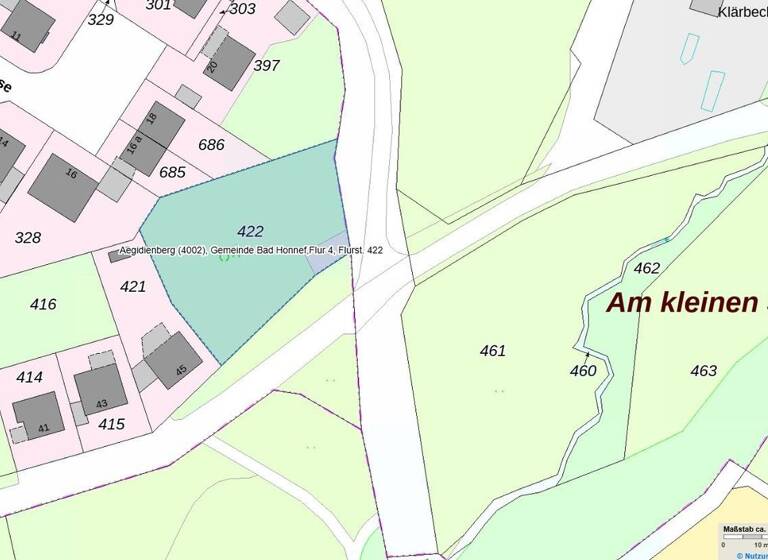 Grundstück zum Kauf 399.000 € 1.866 m² Grundstück Burgwiesenstr. 47 Aegidienberg Bad Honnef 53604
