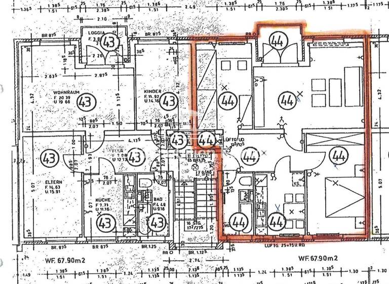 Wohnung zum Kauf 75.000 € 3 Zimmer 67,9 m² Barenburg Emden 26721