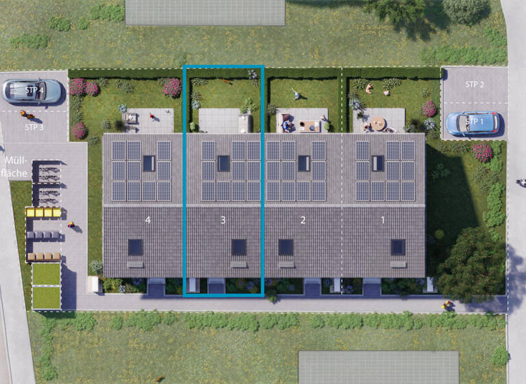 Reihenmittelhaus zum Kauf provisionsfrei 770.000 € 5 Zimmer 124,8 m² 121 m² Grundstück Weingarten Freiburg im Breisgau 79115