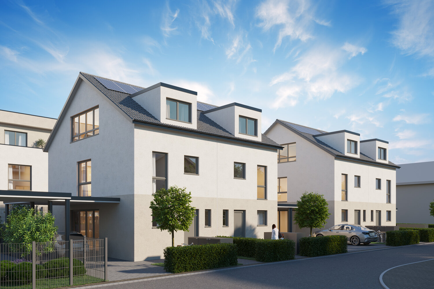 Doppelhaushälfte zum Kauf provisionsfrei 859.000 € 5 Zimmer 168,1 m²<br/>Wohnfläche 197 m²<br/>Grundstück Pommernweg 1 Hofheim Hofheim 65719