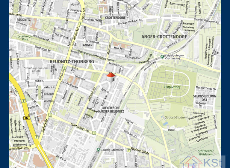 Wohnung zum Kauf 159.000 € 3 Zimmer 64 m²<br/>Wohnfläche 2.<br/>Geschoss Reudnitz-Thonberg Leipzig / Reudnitz-Thonberg 04317