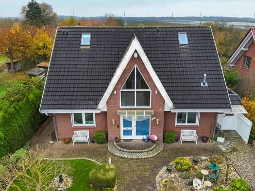 Einfamilienhaus zum Kauf 650.000 € 3,5 Zimmer 201 m² 1.100 m² Grundstück Hollern-Twielenfleth 21723