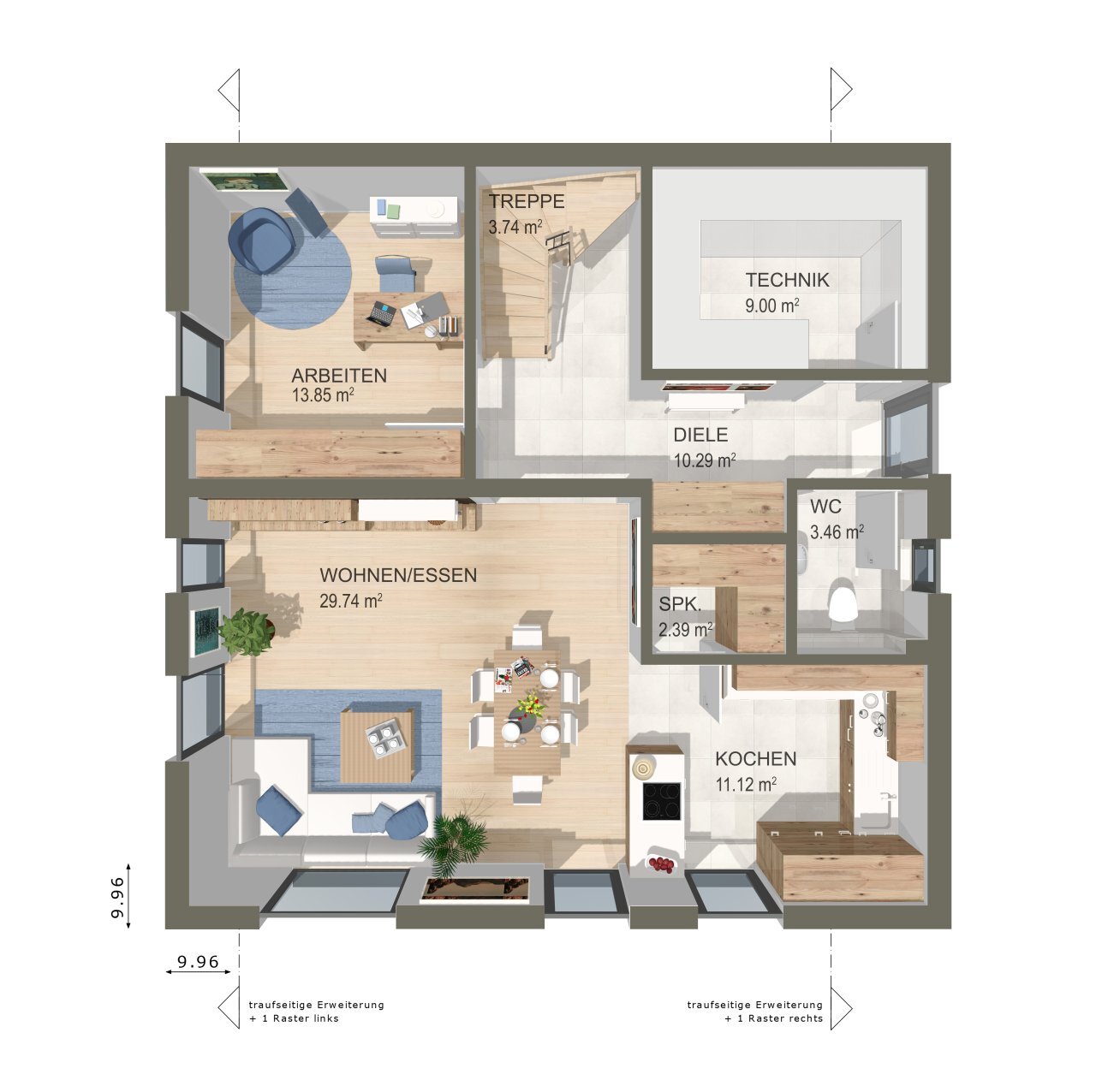 Haus zum Kauf provisionsfrei 454.162 € 6 Zimmer 167 m²<br/>Wohnfläche 600 m²<br/>Grundstück Neu Negentin Dargelin 17498