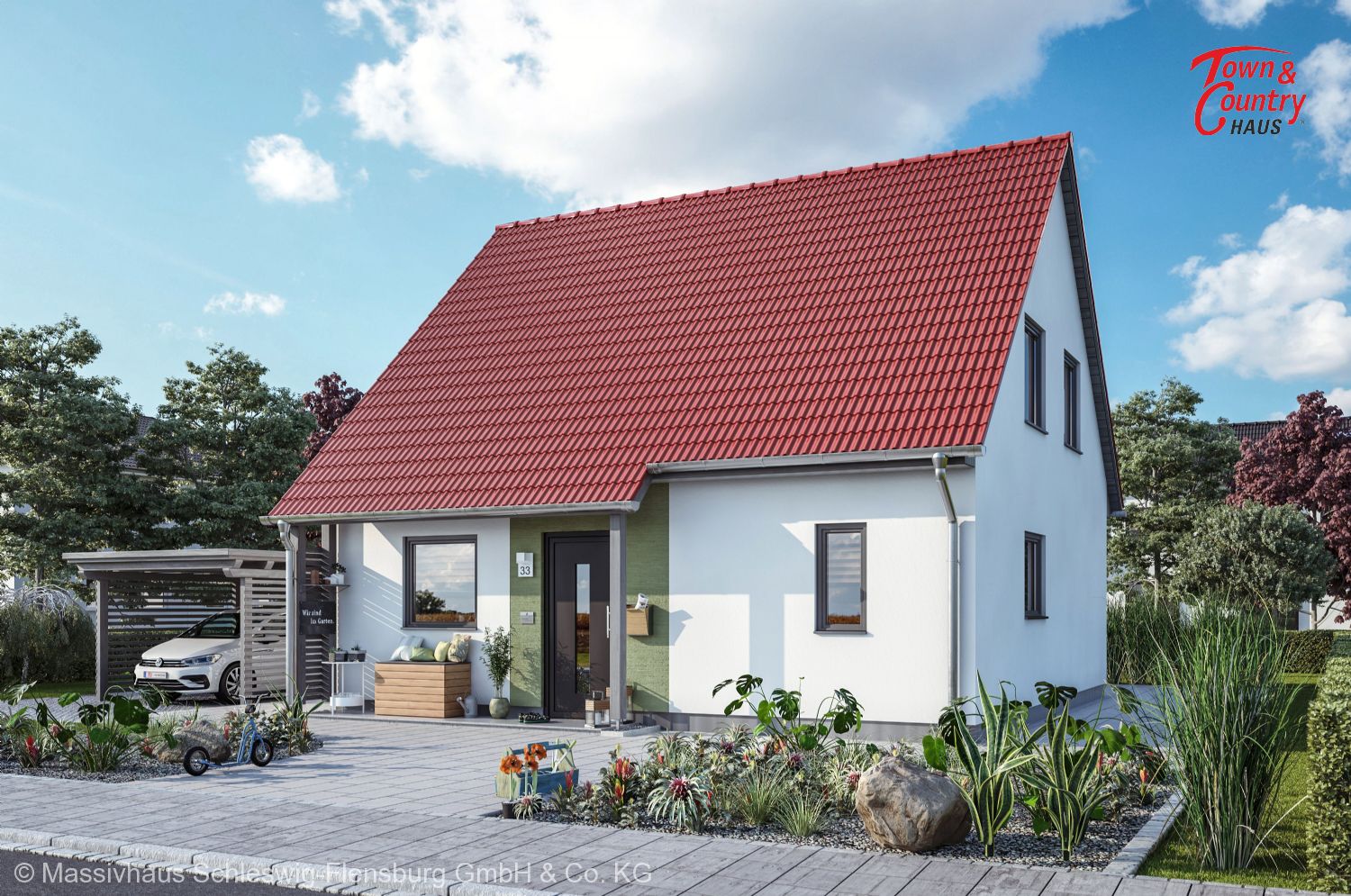 Einfamilienhaus zum Kauf provisionsfrei 314.861 € 4 Zimmer 109,2 m²<br/>Wohnfläche 699 m²<br/>Grundstück Neuberend 24879