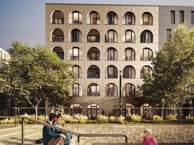 Wohnung zum Kauf - Neubau provisionsfrei 2,5 Zimmer 57,5 m² 4. Geschoss frei ab sofort Heilbronn Heilbronn 74076