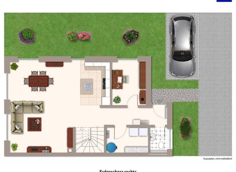 Doppelhaushälfte zum Kauf 399.000 € 4 Zimmer 109,5 m² 151 m² Grundstück Nordborchen Borchen 33178