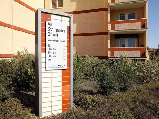 Wohnung zur Miete 277 € 3 Zimmer 60 m² 6. Geschoss Neustrelitzer Straße 58 Südstadt Neubrandenburg 17033