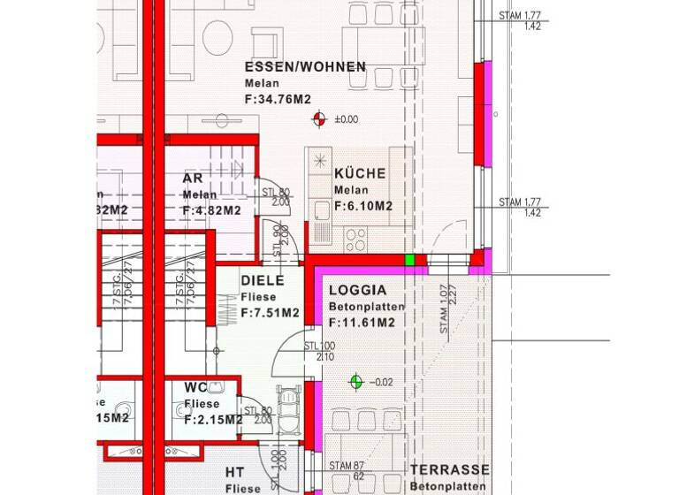 Reihenmittelhaus zur Miete 989 € 4 Zimmer 134,1 m² Apetlon 7143