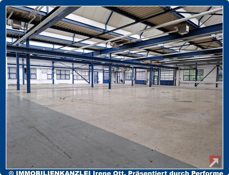 Produktionshalle zur Miete provisionsfrei 4,50 € 1.558 m²<br/>Lagerfläche Ettlingen - West Ettlingen 76275