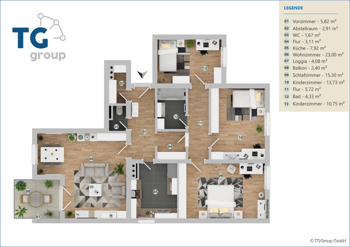 Wohnung zur Miete 874 € 4 Zimmer 95,1 m²<br/>Wohnfläche ab sofort<br/>Verfügbarkeit Straßwalchen 5204