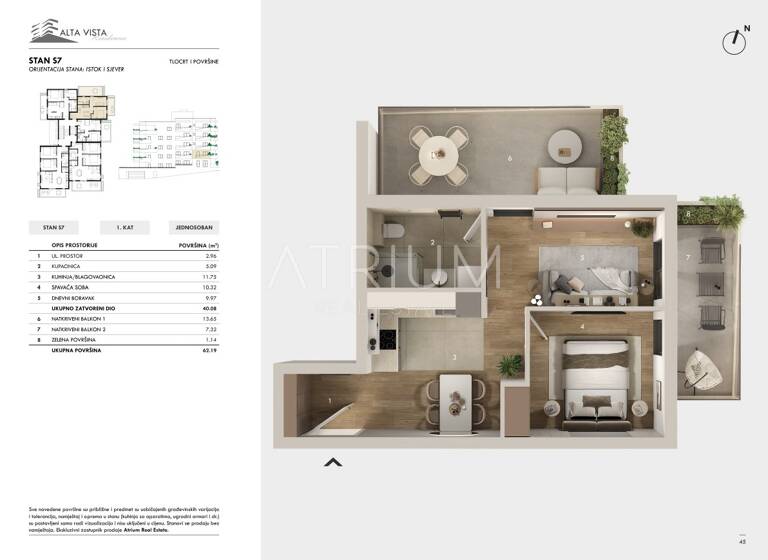 Wohnung zum Kauf 181.000 € 2 Zimmer 1. Geschoss Seget 21220