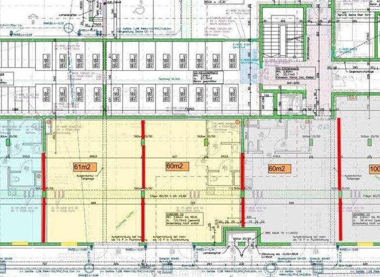 Büro zur Miete - Erstbezug 10,50 € 63 m² Bürofläche Grazer Straße 246-248 Frauental an der Laßnitz 8523