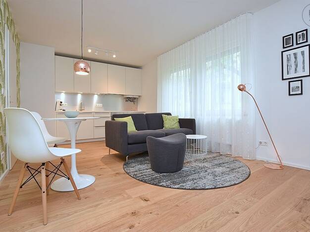 Wohnung zur Miete auf Zeit 1.340 € 2 Zimmer 40 m² frei ab sofort Ost Ost 70190
