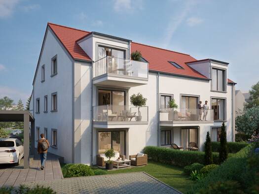 Wohnung zum Kauf - Erstbezug provisionsfrei 349.000 € 3 Zimmer 59,7 m² 1. Geschoss Wolnzach Wolnzach 85283