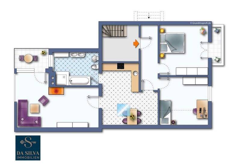 Wohnung zum Kauf 289.000 € 3 Zimmer 96 m² frei ab sofort Bauschheim Rüsselsheim-Bauschheim 65428