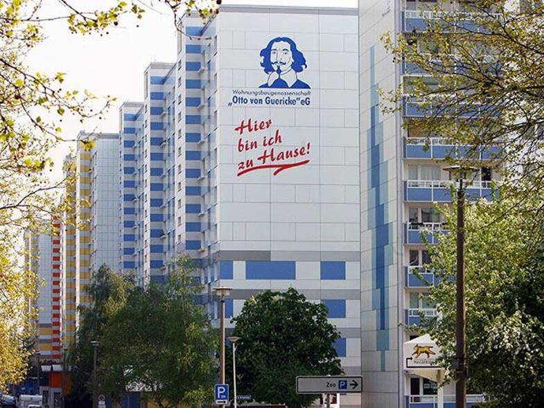 Wohnung zur Miete 352 € 2 Zimmer 50,2 m² 3. Geschoss Salvador-Allende-Straße 15 Neustädter Platz Magdeburg 39126