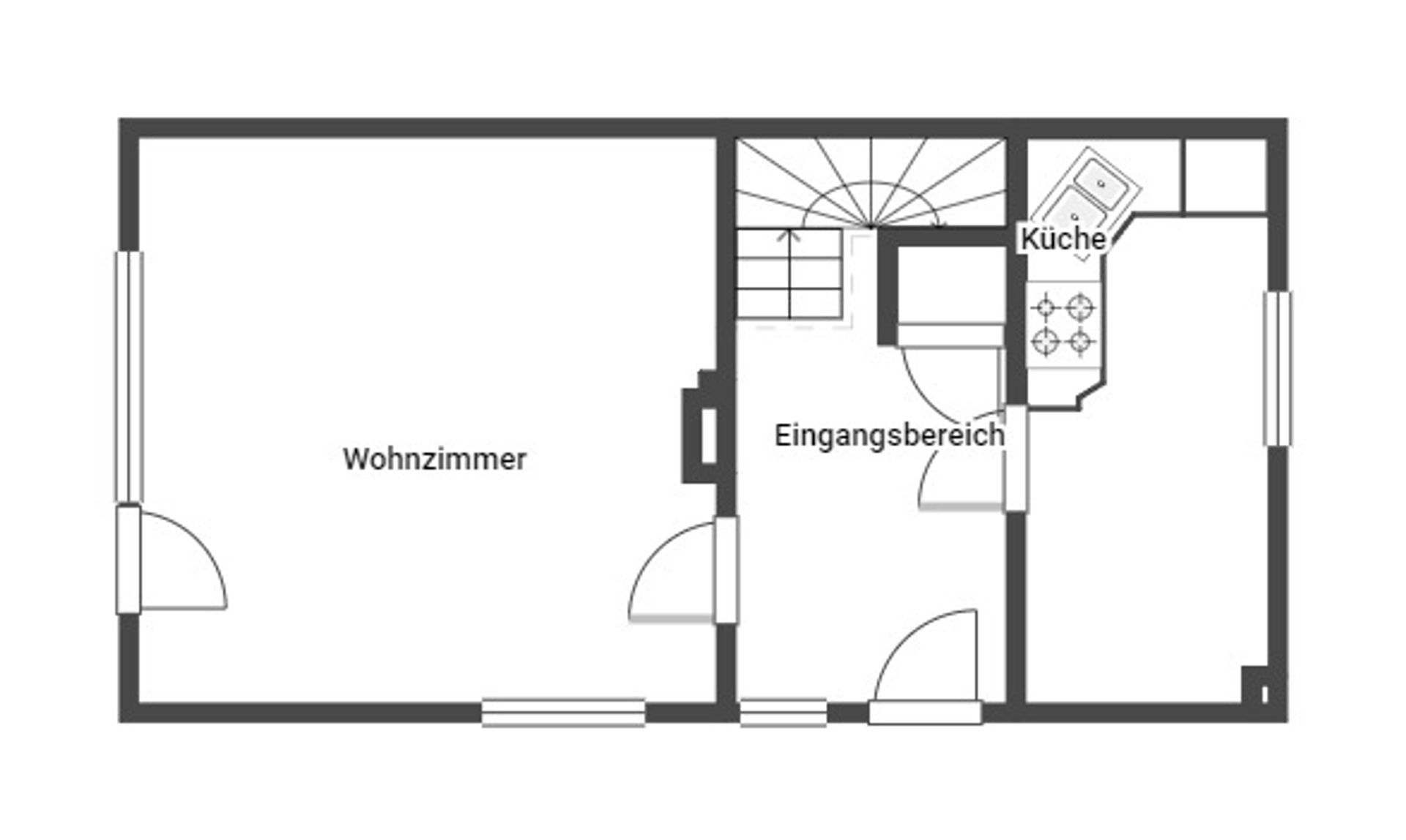 Reihenendhaus zum Kauf 425.000 € 3,5 Zimmer 93,3 m²<br/>Wohnfläche 238,1 m²<br/>Grundstück Rahlstedt Hamburg 22147