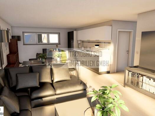 Wohnung zum Kauf - Erstbezug provisionsfrei 408.500 € 3,5 Zimmer 89,8 m² 1. Geschoss frei ab 01.07.2026 Dellmensinger Straße 9 Ersingen Erbach 89155