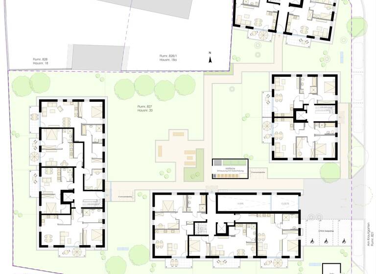 Wohnung zum Kauf provisionsfrei 386.000 € 3 Zimmer 77,9 m² EG frei ab sofort Am Krautgarten 2 Weißenburg Weißenburg i. Bay. 91781
