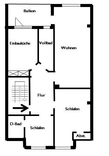 Wohnung zur Miete 900 € 3 Zimmer 104 m²<br/>Wohnfläche ab sofort<br/>Verfügbarkeit Sonnenau Eilbek Hamburg 22089