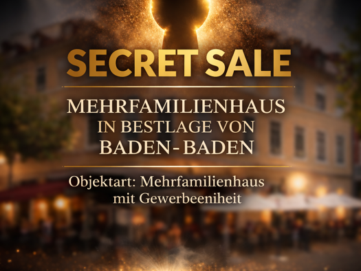 Mehrfamilienhaus zum Kauf als Kapitalanlage geeignet 1.600.000 € 12 Zimmer 420 m² 200 m² Grundstück Innenstadt Baden-Baden 76530