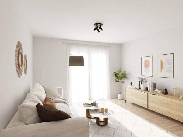 Wohnung zum Kauf - Neubau provisionsfrei 214.900 € 3 Zimmer 76,7 m² EG frei ab 01.12.2026 Mixdorfer Straße 1 Frankfurt Frankfurt (Oder) 15232