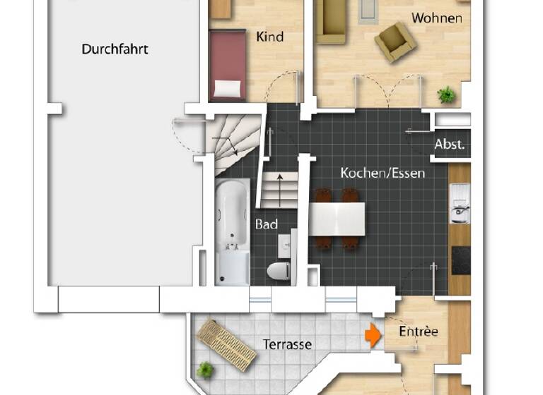 Wohnung zur Miete 722 € 3 Zimmer 74,4 m² EG frei ab 01.05.2026 Annastr. 13 Stadtfeld Ost Magdeburg 39108