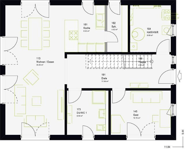 Einfamilienhaus zum Kauf 667.800 € 179 m²<br/>Wohnfläche 480 m²<br/>Grundstück Ittlingen 74930