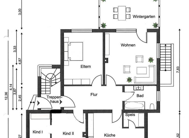 Mehrfamilienhaus zum Kauf 395.000 € 9 Zimmer 194 m² 751 m² Grundstück Scheinfeld 91443
