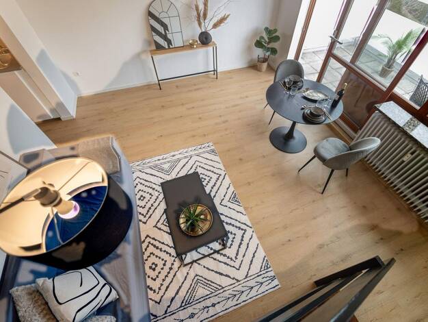 Penthouse zur Miete 750 € 2 Zimmer 52 m² 3. Geschoss Am Seidenhof 12 Grubweg Passau 94034