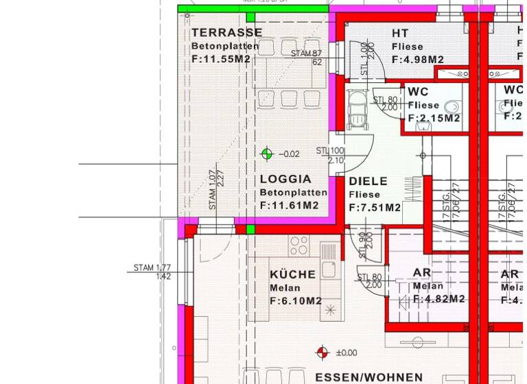 Reihenmittelhaus zur Miete 989 € 4 Zimmer 134,1 m² Apetlon 7143