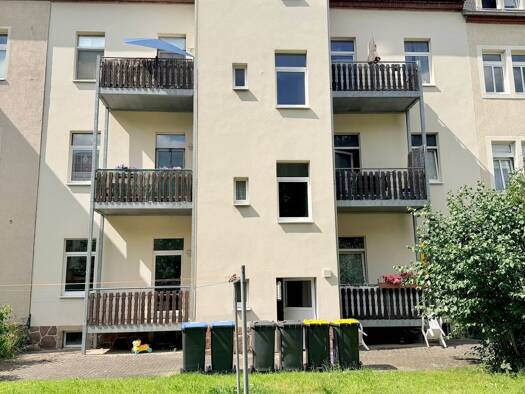 Wohnung zur Miete 325 € 2 Zimmer 59 m² EG frei ab sofort Schillerstraße 31 Döbeln Döbeln 04720