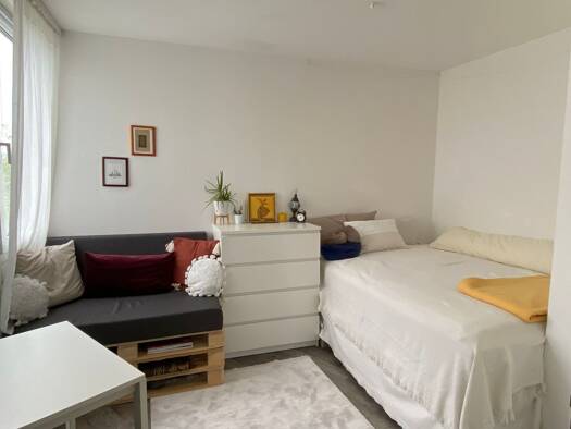 Wohnung zum Kauf provisionsfrei 119.000 € 1 Zimmer 19,4 m² Geschoss 3/5 Philosophenweg 79 Wanne Tübingen 72076