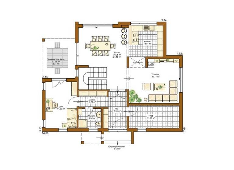 Einfamilienhaus zum Kauf provisionsfrei 748.000 € 5 Zimmer 213 m² 706 m² Grundstück Jagstberg Mulfingen 74673