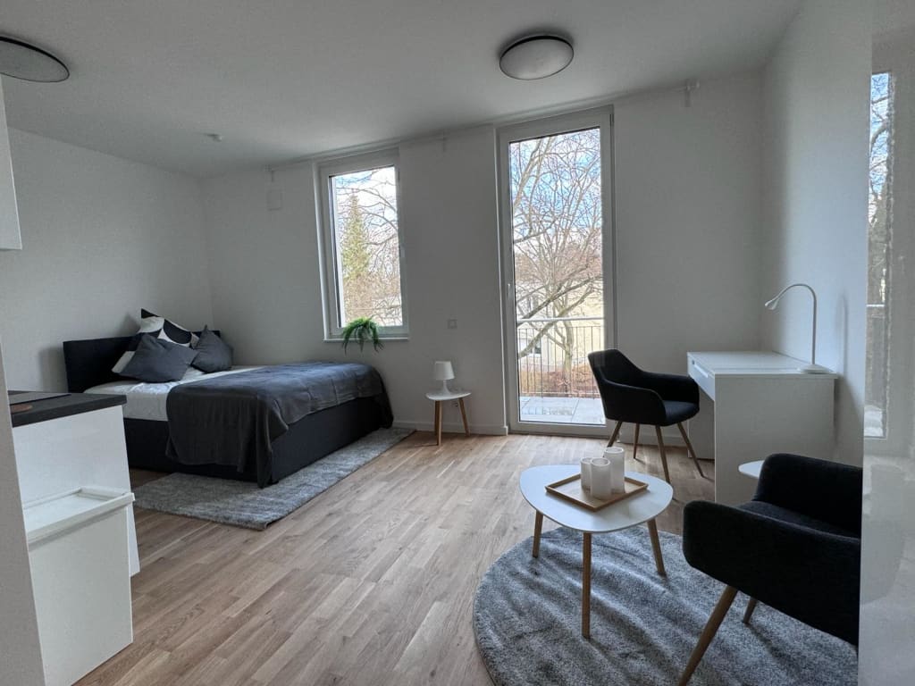 Wohnung zur Miete Wohnen auf Zeit 1.168 € 2 Zimmer 29 m²<br/>Wohnfläche 03.03.2025<br/>Verfügbarkeit Crailsheimer Straße Steglitz Berlin 12247