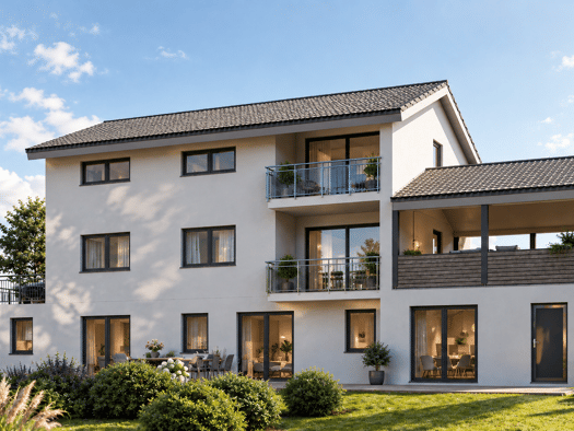 Wohnung zum Kauf - Erstbezug provisionsfrei 1 Zimmer 74,4 m² Geschoss 2/3 Am Hofacker Bad Bocklet Bad Bocklet 97708