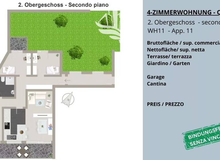 Studio zum Kauf 795.000 € 4 Zimmer 130 m² 2. Geschoss Eppan an der Weinstrasse 39057