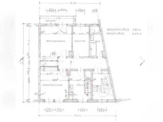 Wohnung zur Miete Tauschwohnung 830 € 3 Zimmer 70 m² 1. Geschoss Centrum Münster 48143
