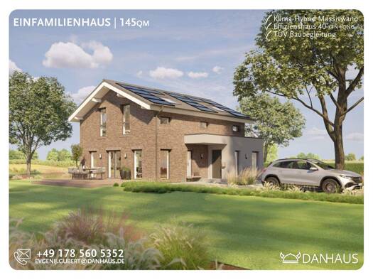 Einfamilienhaus zum Kauf provisionsfrei 714.100 € 5 Zimmer 145 m² 550 m² Grundstück Lennep Remscheid 42897