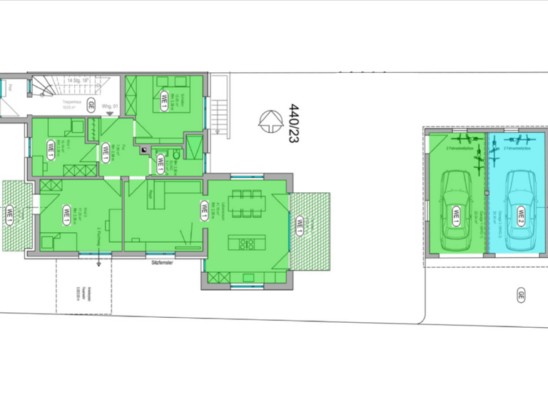 Wohnung zum Kauf 489.250 € 4 Zimmer 103 m² 1. Geschoss Hausach 77756